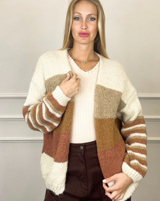 Katrina Block Cardigan