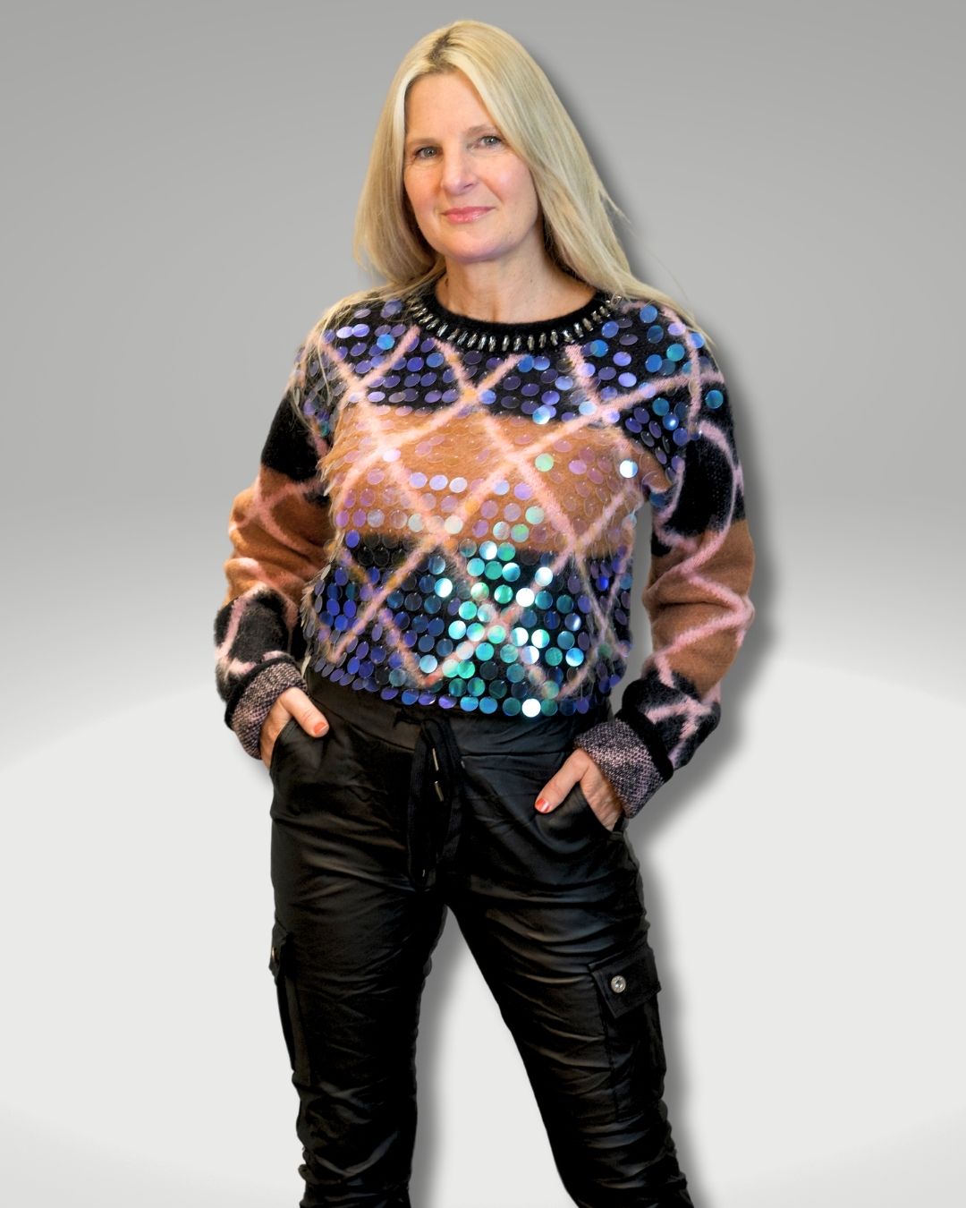 Gloria Glitter Sweater