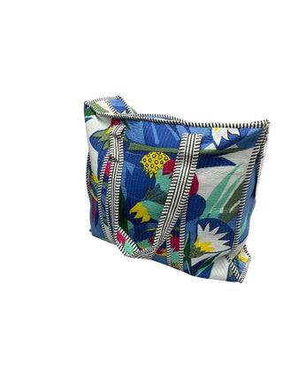 Tropical Breeze Reversible Quilted Tote Bag