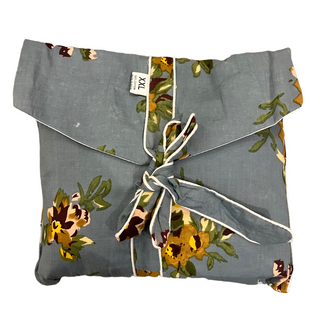 Liza Long Sleeve 100% Cotton Printed Pajama Set with matching bag