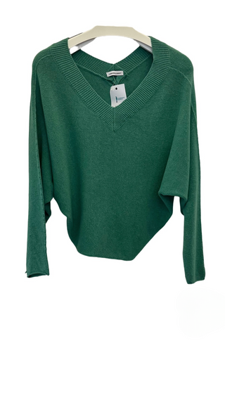 Sarah V-Neck long sleeve Soft Sweater