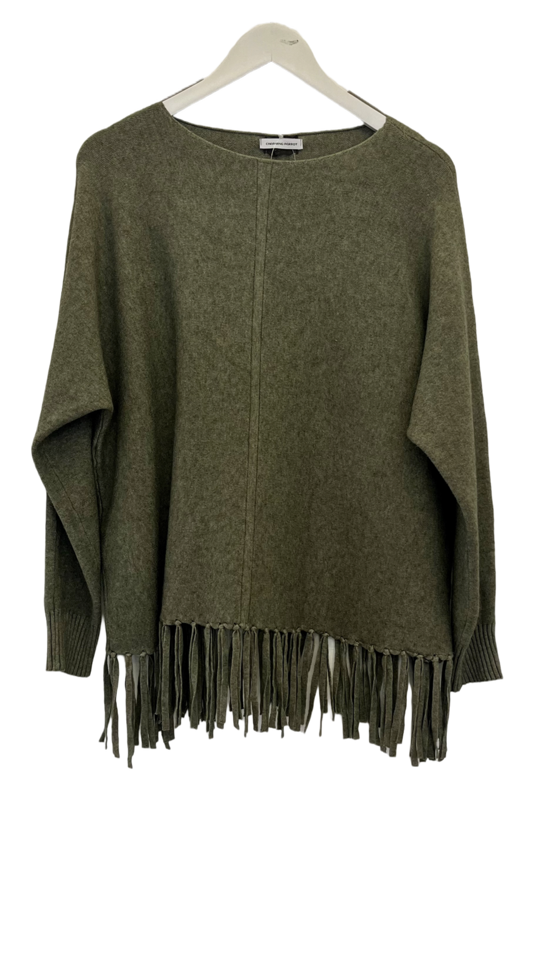 Payton Oversized Fringed Sweater