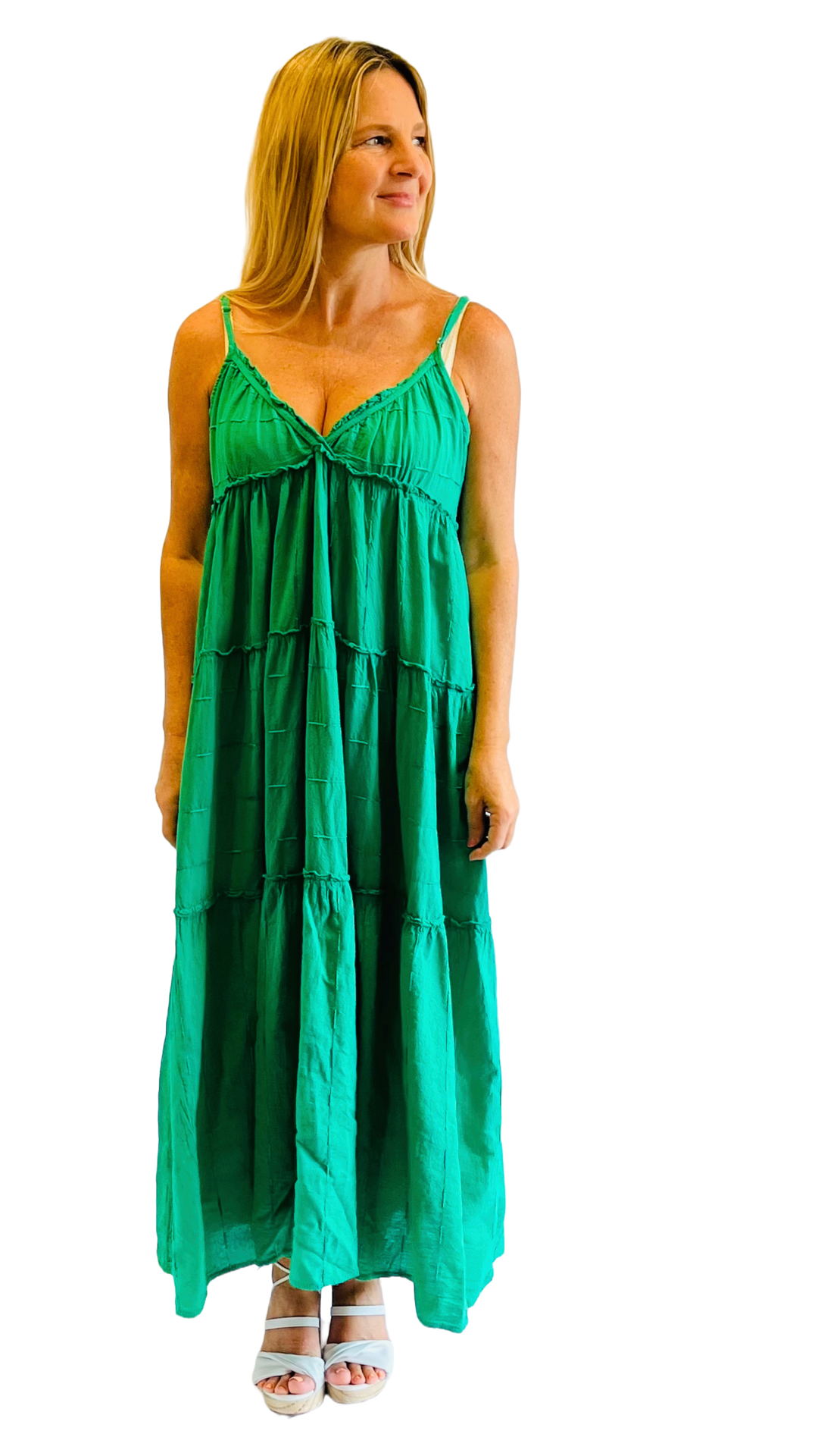 Catalina Cotton Maxi Dress