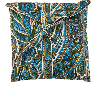 Liza Long Sleeve 100% Cotton Printed Pajama Set with matching bag