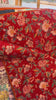Bohemian Patchwork & Floral Reversible Queen Quilt
