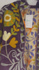Velvet Embroidered Folk Floral Reversible Jacket with Pockets - Purple
