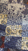 Indigo Bloom Reversible Patchwork Twin Size Quilt