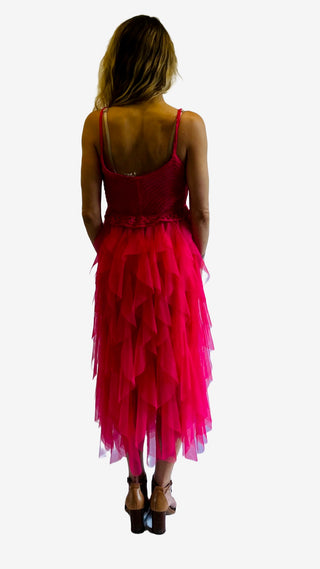 Sophia Tulle Dress with crochet top